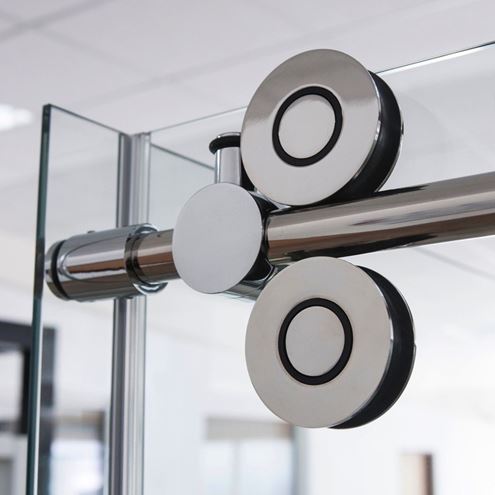 ROTH KINEDOOR LINE KID2/1800 sprchové dvere 180x200 cm, posuvné, brillant/sklo transparent 970-1800000-00-02 Obrázek - fotka
