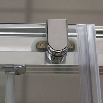 ROTH PXV2L/1700 vaňová zástena 170x150 cm, ľavá, posuvná, brillant/sklo transparent 451-170000L-00-02 Obrázek - fotka