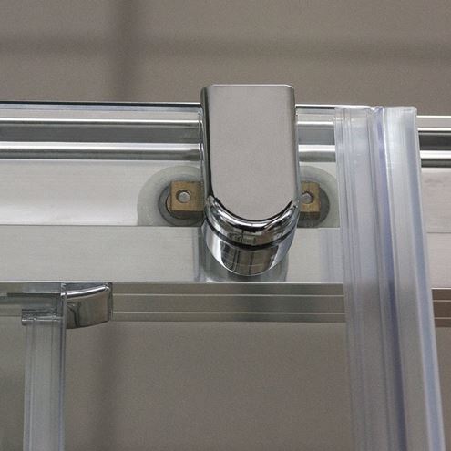 ROTH PXV2L/1700 vaňová zástena 170x150 cm, ľavá, posuvná, brillant/sklo transparent 451-170000L-00-02 Obrázek - fotka