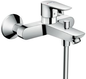 HANSGROHE TALIS E vaňová nástenná batéria, s prepínačom, chróm