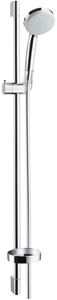 HANSGROHE CROMA 100 4JET sprchová súprava 4-dielna, ručná sprcha pr. 100 mm, 4 prúdy, tyč, hadica, mydelnička, EcoSmart, chróm
