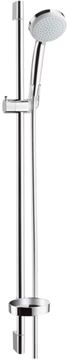HANSGROHE CROMA 100 4JET sprchová súprava 4-dielna, ručná sprcha pr. 100 mm, 4 prúdy, tyč, hadica, mydelnička, EcoSmart, chróm