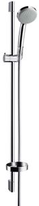 HANSGROHE CROMA 100 1JET sprchová súprava 4-dielna, ručná sprcha pr. 100 mm, tyč, hadica, mydelnička, chróm