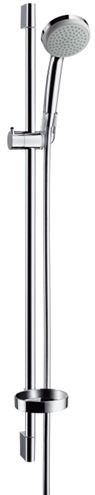 HANSGROHE CROMA 100 1JET sprchová súprava 4-dielna, ručná sprcha pr. 100 mm, tyč, hadica, mydelnička, chróm 27724000 Obrázek - Hlavní obrázek