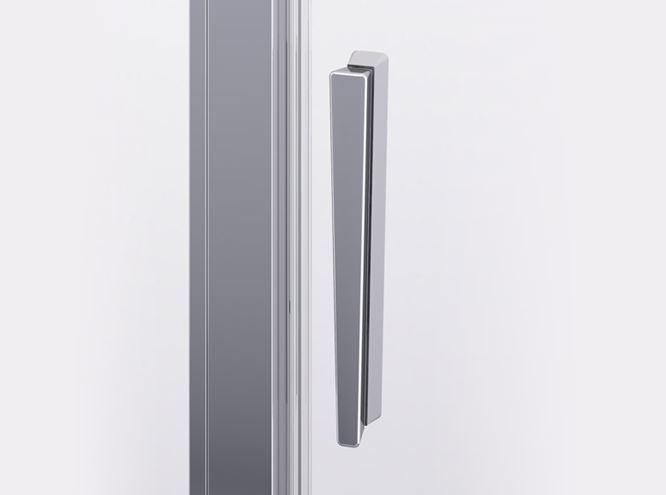 RONAL DIVERA D22SE2B sprchový kút 100x100 cm, rohový vstup, posuvné dvere, aluchróm/číre sklo D22SE2B 100 50 07 Obrázek - fotka