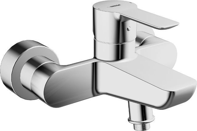 HANSA LIGNA vaňová nástenná batéria, s prepínačom, chróm 06742103 Obrázek - Hlavní obrázek