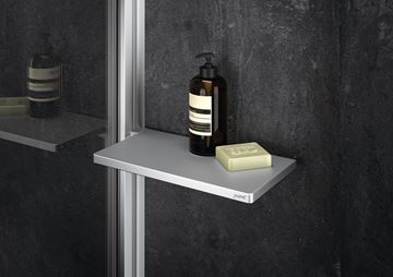 HÜPPE SELECT+ stena walk-in 90x200 cm, matná strieborná/číre sklo SL0303.087.322 Obrázek - fotka