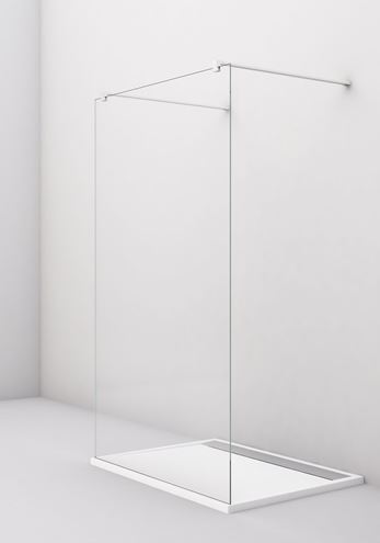 CONCEPT 200 CONFP stena walk-in 140x200 cm, aluchróm/číre sklo CONFP1405007 Obrázek - fotka
