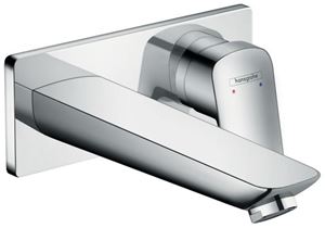 HANSGROHE LOGIS umývadlová batéria, podomietková, páková, vrchná sada, montáž na stenu, chróm