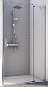 CONCEPT 300 STYLE sprchové dvere 100x200 cm, lietacie, pravé, aluchróm/číre sklo