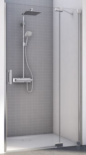 CONCEPT 300 STYLE sprchové dvere 140x200 cm, lietacie, pravé, aluchróm/číre sklo CO3P13P D 140 50 07 Obrázek - Hlavní obrázek