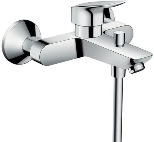 HANSGROHE LOGIS vaňová nástenná batéria, s prepínačom, chróm 71400000 Obrázek - Hlavní obrázek