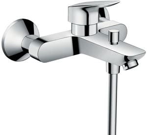 HANSGROHE LOGIS vaňová nástenná batéria, s prepínačom, chróm