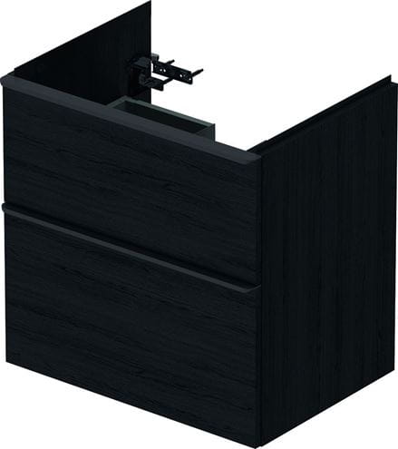 DURAVIT D-NEO skrinka s umývadlom 80x48x62,5 cm, 2 zásuvky, dub čierny DE012101616 Obrázek - fotka