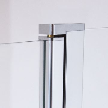 ROTH LIMAYA LINE LYE4/900 sprchové dvere 90x195 cm, lietacie, brillant/sklo transparent 1135008255 Obrázek - fotka