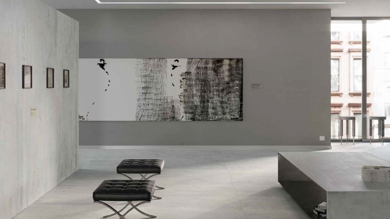 CENTURY TITAN dlažba 60x60 cm, metal efekt, platinum 107237 Obrázek - fotka