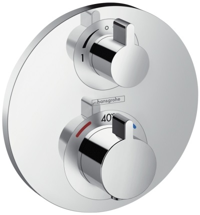 HANSGROHE ECOSTAT S podomietková termostatická batéria, pre 2 spotrebiče, chróm 15758000 Obrázek - Hlavní obrázek