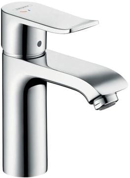 HANSGROHE METRIS umývadlová stojanková batéria, s odtokovou súpravou, CoolStart, EcoSmart, EcoSmart, chróm