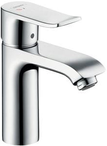HANSGROHE METRIS umývadlová stojanková batéria, s odtokovou súpravou, CoolStart, EcoSmart, EcoSmart, chróm