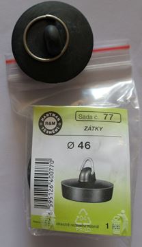 HARTMAN zátka 46 mm, univerzálna, guma