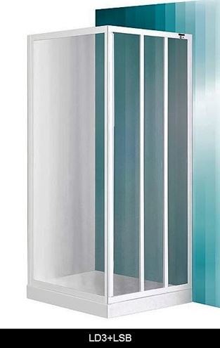 ROTH PROJECT LSB 900 bočná stena 90x180 cm, biela/plast damp 216-9000000-04-04 Obrázek - fotka