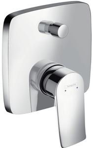 HANSGROHE METRIS vaňová podomietková batéria, s prepínačom, chróm