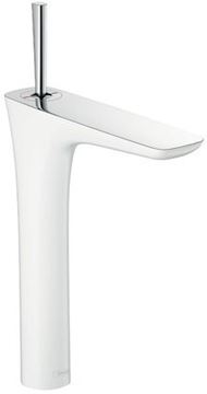 HANSGROHE PURAVIDA umývadlová stojanková batéria, s odtokovou súpravou, EcoSmart, biela/chróm