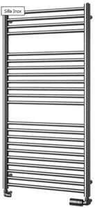 ISAN MELODY SILLA INOX kúpeľňový radiátor 1765/600, klasické pripojenie, nerez