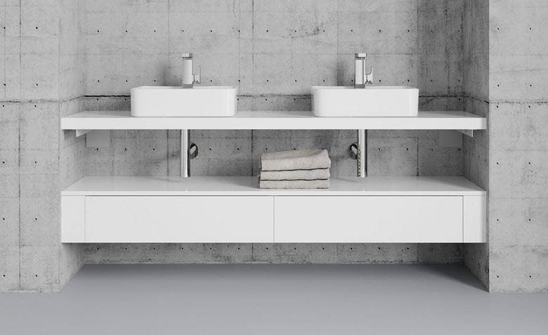 DŘEVOJAS DSD SZZ 40 nízka skrinka 40x50x20 cm, 1 zásuvka, Push-open, matná čierna 222635-T31 Obrázek - fotka