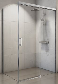 CONCEPT 300 STYLE bočná stena 75x200 cm, aluchróm/číre sklo CO3ST 075 50 07 Obrázek - fotka