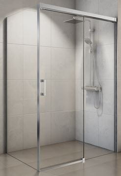 CONCEPT 300 STYLE bočná stena 90x200 cm, aluchróm/číre sklo CO3ST 090 50 07 Obrázek - fotka