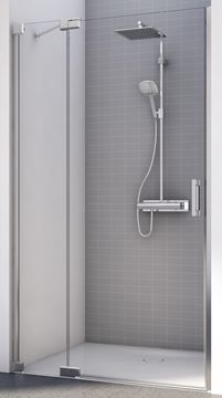 CONCEPT 300 STYLE sprchové dvere 90x200 cm, lietacie, ľavé, aluchróm/číre sklo