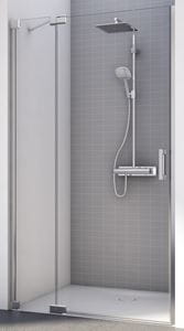 CONCEPT 300 STYLE sprchové dvere 140x200 cm, lietacie, ľavé, aluchróm/číre sklo