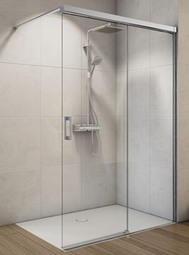 CONCEPT 300 STYLE stena walk-in 160x200 cm, aluchróm/číre sklo CO3W2 D 160 50 07 Obrázek - fotka