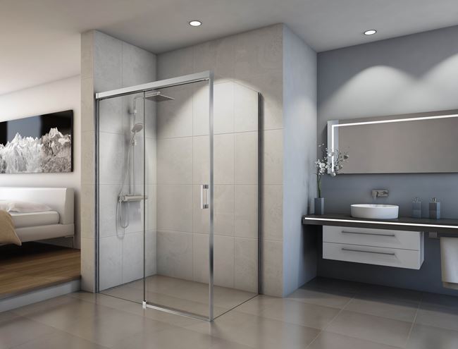 CONCEPT 300 STYLE sprchové dvere 120x200 cm, posuvné, ľavé, aluchróm/číre sklo CO3S2 G 120 50 07 Obrázek - fotka
