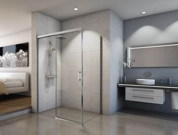 CONCEPT 300 STYLE sprchové dvere 140x200 cm, posuvné, ľavé, aluchróm/číre sklo CO3S2 G 140 50 07 Obrázek - fotka