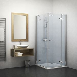 ROTH ELEGANT LINE GDOP1/1100 sprchové dvere 110x200 cm prave jednokrídlové, bezrámové, brillant/transparent