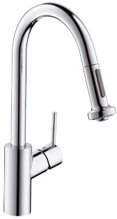 HANSGROHE TALIS S2 VARIARC drezová batéria, s vyťahovacou sprškou, sklopná pod okno, chróm 14877000 Obrázek - Hlavní obrázek