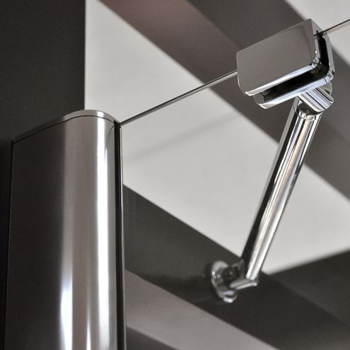ROTH TOWER LINE TR2/800 sprchový kút 80x80 cm, R550, krídlové dvere, striebro/sklo transparent 723-8000000-01-02 Obrázek - fotka