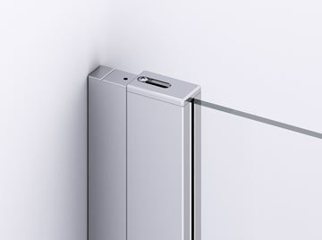 RONAL DIVERA D22WI1V stena walk-in 140x200 cm, aluchróm/číre sklo D22WI1H 140 50 07 Obrázek - fotka