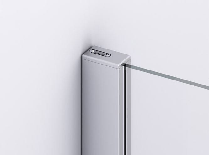 RONAL DIVERA D22WI1V stena walk-in 140x200 cm, aluchróm/číre sklo D22WI1H 140 50 07 Obrázek - fotka