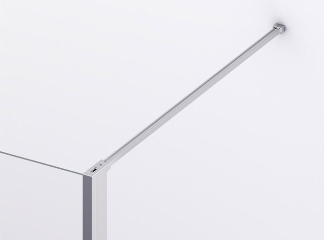 RONAL DIVERA D22WI1V stena walk-in 80x200 cm, aluchróm/číre sklo D22WI1H 080 50 07 Obrázek - fotka