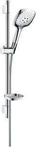 HANSGROHE RAINDANCE SELECT E 150 3JET sprchová súprava 4-dielna, ručná sprcha 150x150 mm, 3 prúdy, tyč, hadica, mydelnička, chróm