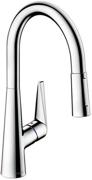 HANSGROHE TALIS M51 drezová batéria, s vyťahovacou sprškou, chróm