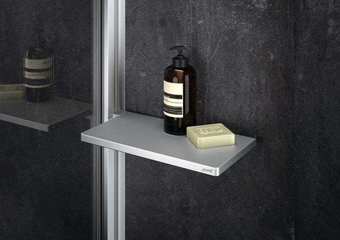 HÜPPE SELECT+ stena walk-in 90x200 cm, matná strieborná/číre sklo SL0103.087.322 Obrázek - fotka