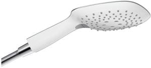 HANSGROHE RAINDANCE SELECT E 3JET ručná sprcha 150x150 mm, 3 prúdy, AirPower, biela/chróm