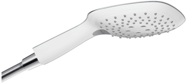 HANSGROHE RAINDANCE SELECT E 3JET ručná sprcha 150x150 mm, 3 prúdy, AirPower, biela/chróm 26550400 Obrázek - Hlavní obrázek