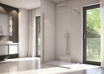 CONCEPT 200 CON4P stena walk-in 150x200 cm, aluchróm/číre sklo CON4P1505007 Obrázek - fotka