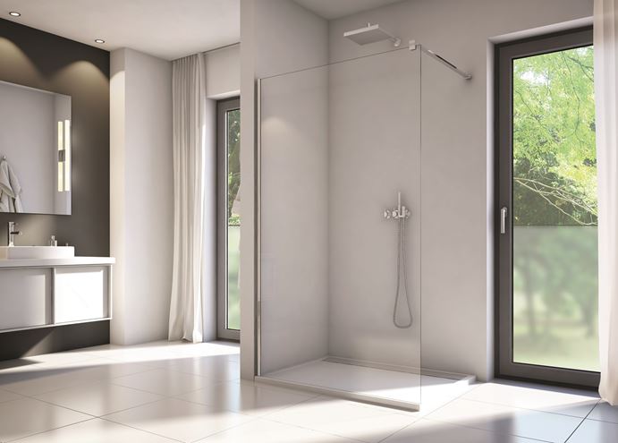 CONCEPT 200 CON4P stena walk-in 160x200 cm, aluchróm/číre sklo CON4P1605007 Obrázek - fotka