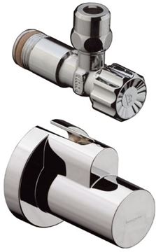 HANSGROHE rohový ventil 1/2"x3/8", s krytkou